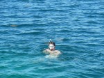 Jackson snorkeliing