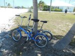 We get the fold up bicycles out (first time this year) and explore Cape Eleuthera