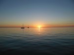 Sunset at Hawksbill Cay