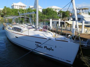 Settled in at Leeward Yacht Club