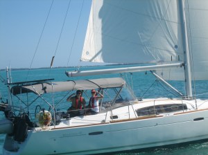 Lee and Randy on Silver Maple