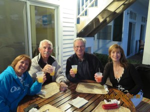 Dinner at Pascal's restaurant near the Cape Eleuthra Marina