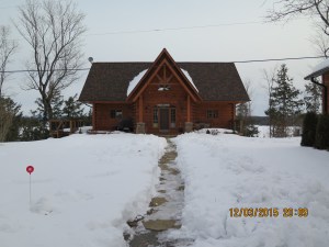 Still winter at home -- ugh!