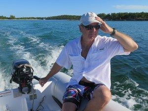 Dingy back to Silver Maple.