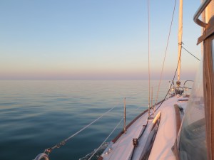 Very calm day from Great Sale Cay to West End. No sailing today!