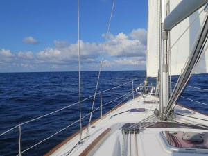 Perfect crossing weather!